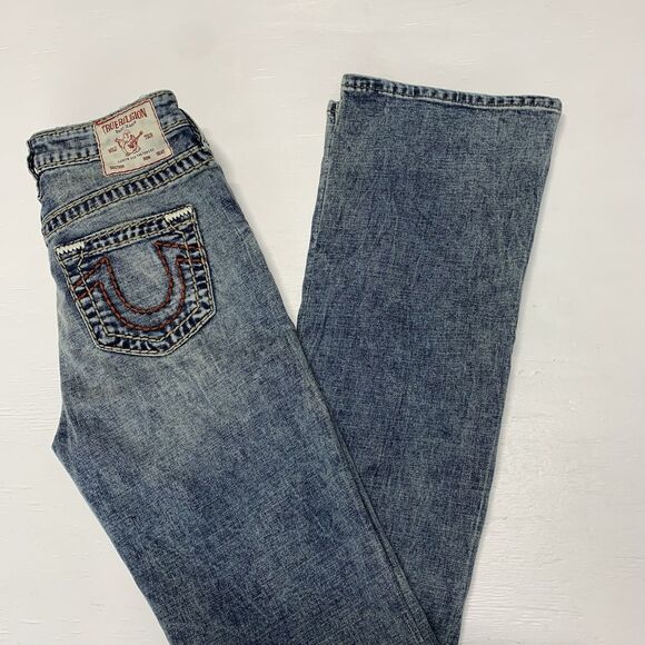 True Religion Women’s Jeans Size 26 Becca Mid Rise Bootcut - Picture 4 of 16